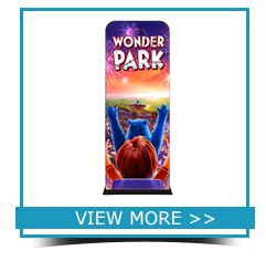 Стандартный портативный 8-футовый наволочка с алюминиевой рамой натяжной тканевый фон для мероприятий на заказ для фотобудки