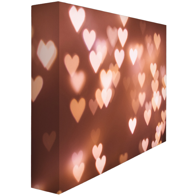 Гибкая прямая алюминиевая рама натяжная ткань Embrace SEG Lightbox Pop Up Stand